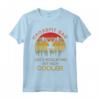 Crossfit papà papà normale ma molto cool vintage tramonto Maglietta - Stylish Retro Graphic T-shirt for CrossFit Dads