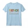 Fa-Thor Like Dad Just Way Mightier Hero Fathers Day Maglietta - Unique Gift for Dad - Buy Now for Father's Day Celebration