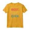 Best Dad Ever from Kids - Vintage Sarcastic Funny Father's Day Maglietta - Perfect Gift for Husband or Father