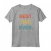 Best Dad Ever from Kids - Vintage Sarcastic Funny Father's Day Maglietta - Perfect Gift for Husband or Father