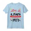 Compleanno 45 Anni Papà - Maglietta Divertente per Uomo del 1977 - Regalo Originale per 45° Compleanno