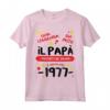 Compleanno 45 Anni Papà - Maglietta Divertente per Uomo del 1977 - Regalo Originale per 45° Compleanno