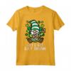 St Patrick Lucky Gnome Peace Funny Paddys Pattys Day Papà Uomini Maglietta - Regalo divertente per Giorno di San Patrizio - Costume Irlandese