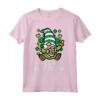 St Patrick Lucky Gnome Peace Funny Paddys Pattys Day Papà Uomini Maglietta - Regalo divertente per Giorno di San Patrizio - Costume Irlandese