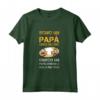 Maglietta Barbecue Divertente Regalo Papà Grigliatore - Sono un Papà Grigliatore Giusto un Papà Normale Solo più Figo - Ideale per Compleanno - Marca HapTiger