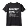 Rugby Papà Definizione Maglietta - Idea Regalo Divertente per Appassionati di Rugby - Compleanno o Natale