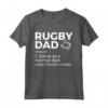 Rugby Papà Definizione Maglietta - Idea Regalo Divertente per Appassionati di Rugby - Compleanno o Natale