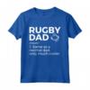 Rugby Papà Definizione Maglietta - Idea Regalo Divertente per Appassionati di Rugby - Compleanno o Natale