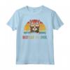 Best Cat Dad Ever Vintage T-shirt - Funny Cat Daddy Gift for Fathers Day - Ideal for Christmas or Birthdays