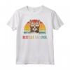 Best Cat Dad Ever Vintage T-shirt - Funny Cat Daddy Gift for Fathers Day - Ideal for Christmas or Birthdays