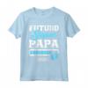 Funny Quote Futuro Super Papà Caricamento Maglietta - Regalo Divertente per Compleanni e Natale