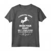 Horses Will Never Break Your Heart | Funny Horse Rider Gift Maglietta - Barrel Racing Shirt for Cowboys and Rodeo Girls - Perfect Birthday or Christmas Present