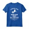 Horses Will Never Break Your Heart | Funny Horse Rider Gift Maglietta - Barrel Racing Shirt for Cowboys and Rodeo Girls - Perfect Birthday or Christmas Present