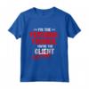 Maglietta I'm The Personal Trainer You're the Client Victim - Ideale Regalo per l'Allenatore Personale - Amante dell'Allenamento