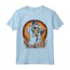 Piccolo Munsterlander Pointer Dog Halloween Graphic Tees Maglietta - Divertente T-shirt Grafica Vintage per Halloween - Ideale per Uomini, Donne e Bambini