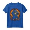 Piccolo Munsterlander Pointer Dog Halloween Graphic Tees Maglietta - Divertente T-shirt Grafica Vintage per Halloween - Ideale per Uomini, Donne e Bambini