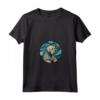 Donna Piccolo Munsterlander Pointer Notte Stellata Pittura Maglietta - Regalo Divertente per Amanti dei Cani - Ideale per Natale o Compleanni