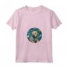 Donna Piccolo Munsterlander Pointer Notte Stellata Pittura Maglietta - Regalo Divertente per Amanti dei Cani - Ideale per Natale o Compleanni