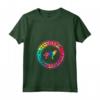 Donna Tie Dye - Piccolo Puntatore Munsterlander - T-shirt per Mamma e Papà Amanti degli Animali Domestici - Regalo di Natale o Compleanno