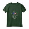 Donna Funny Proud Piccolo Munsterlander Pointer American Flag Cane Maglietta con Collo a V - Ideale per Festeggiare le Festività Americane con Stile