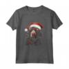 T-shirt con Grafica Natalizia Munsterlander Pointer - Misura Piccola Canotta - Regalo Divertente di Natale per Uomini e Donne