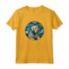 Piccolo Munsterlander Pointer Notte Stellata - Maglietta con Fantastico Dipinto di Cane - Regalo per Amanti dei Cani a Natale, Ringraziamento o Compleanni