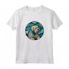 Piccolo Munsterlander Pointer Notte Stellata - Maglietta con Fantastico Dipinto di Cane - Regalo per Amanti dei Cani a Natale, Ringraziamento o Compleanni
