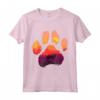 Paw Piccolo Munsterlander Pointer Cane Mamma Papà Uomini Donne Maglietta - Regalo Silhouette Paw Dog Sunset per Amanti dei Cani - Ideale per Natale, Ringraziamento, San Valentino o Compleanno