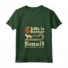 Donna Life Better - Piccolo puntatore Munsterlander - Maglietta con Motivo Cane Vintage per Genitori di Cani - Regalo Divertente per Compleanni e Natale