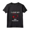 Donna Amo il mio piccolo cane di razza Munsterlander Pointer - Elegante Maglietta Collo a V per Amante dei Cani - Acquista Online