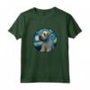 Piccolo Munsterlander Pointer Notte Stellata Pittura Maglietta - Il Miglior Regalo per Amanti dei Cani - Ideale per Natale, Ringraziamento o Compleanni