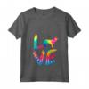 Donna Piccolo Puntatore Munsterlander Tie Dye Love Dog Mom Dad Maglietta - Regalo per Cane - Ideale per Compleanni o Natale