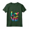 Donna Piccolo Puntatore Munsterlander Tie Dye Love Dog Mom Dad Maglietta - Regalo per Cane - Ideale per Compleanni o Natale