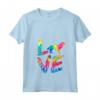 Donna Piccolo Puntatore Munsterlander Tie Dye Love Dog Mom Dad Maglietta - Regalo per Cane - Ideale per Compleanni o Natale