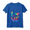 Donna Piccolo Puntatore Munsterlander Tie Dye Love Dog Mom Dad Maglietta - Regalo per Cane - Ideale per Compleanni o Natale
