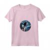Donna Piccolo Munsterlander Pointer Notte Stellata Pittura Maglietta con Collo a V - Regalo Cane Divertente per Amanti dei Cani - Perfetto per Natale o Compleanni