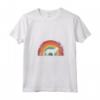 Donna Piccolo Munsterlander Pointer Vintage Rainbow Dog - Maglietta per Amanti dei Cani - Regalo per Compleanni o Natale