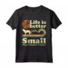 Life Better con Munsterlander Pointer - Maglietta vintage per genitori amanti dei cani - Regalo divertente per Natale o compleanno