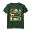 Life Better con Munsterlander Pointer - Maglietta vintage per genitori amanti dei cani - Regalo divertente per Natale o compleanno