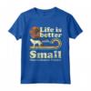 Life Better con Munsterlander Pointer - Maglietta vintage per genitori amanti dei cani - Regalo divertente per Natale o compleanno