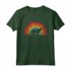 Piccolo Munsterlander Pointer Vintage Rainbow Dog Maglietta - Regalo per Amanti dei Cani - Compleanni, Natale, Ringraziamento