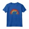 Piccolo Munsterlander Pointer Vintage Rainbow Dog Maglietta - Regalo per Amanti dei Cani - Compleanni, Natale, Ringraziamento