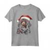 T-shirt Natalizia Cane Munsterlander Pointer - Regalo Divertente di Natale per Tutti - Maglia a Manica Piccola Inclusa