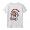 T-shirt Natalizia Cane Munsterlander Pointer - Regalo Divertente di Natale per Tutti - Maglia a Manica Piccola Inclusa