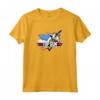 HapTiger Fighter Jet Portrait Logo Maglietta - Officially Licensed Apparel for Aviation Enthusiasts - 19PMTG00023A-002 Included