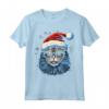 Pixie Bob Cat Christmas Graphic Tee - Maglietta Grafica Natalizia per Uomo e Donna - Regalo Divertente per Natale tutto l'anno