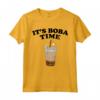 Boba Tea Funny It's Boba Time Maglietta - Bubble Tea Lover Tee for Boba Time Enthusiasts