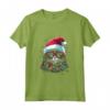 Pixie Bob Cat Christmas Graphic Tee - Divertente Maglietta Natale per Uomo e Donna - Regalo Vintage Carino