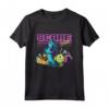 Disney and PIXAR's Monsters, Inc. Scare Squad Video Game Maglietta - Official HapTiger Merchandise for Boys, Girls, Men, and Women