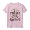 HapTiger Pixar Toy Story Woody Sheriff Badge Maglietta - Officially Licensed Apparel for Fans - Reach for the Sky!
